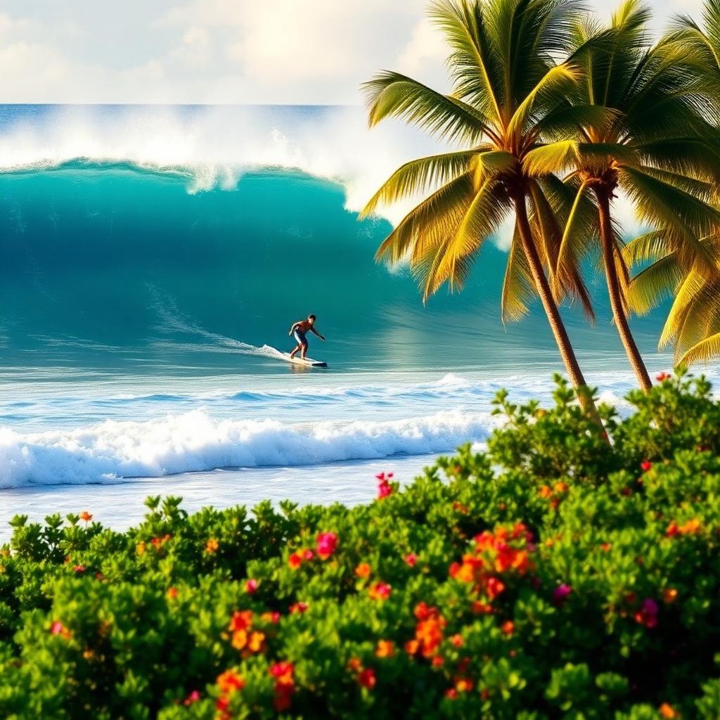 Surfers at Cloud 9, Siargao, Philippines — cheap beach houses in Philippines. Images and Photos created by www.cheap-beach-house.com