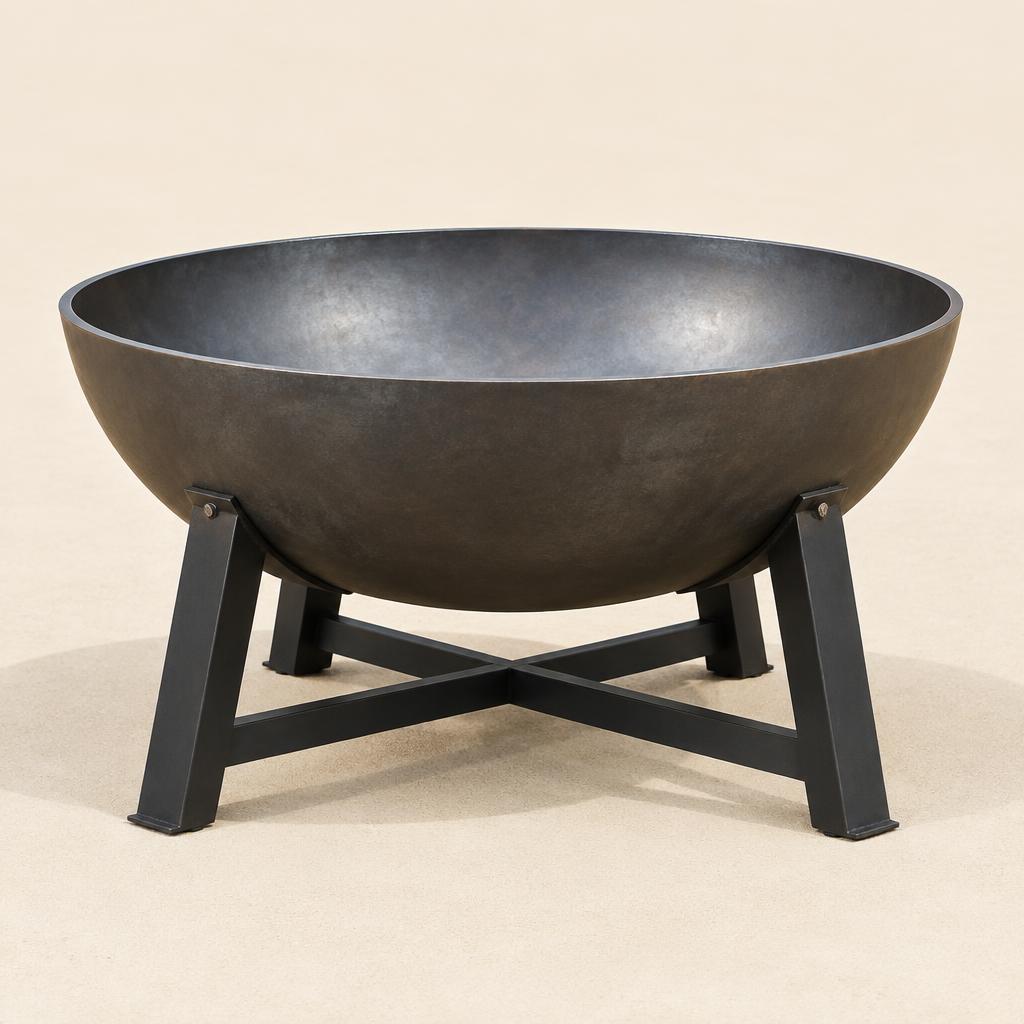 Steel Fire Pit — illustrative product photo, not an exact listing. Images and Photos created by www.cheap-beach-house.com