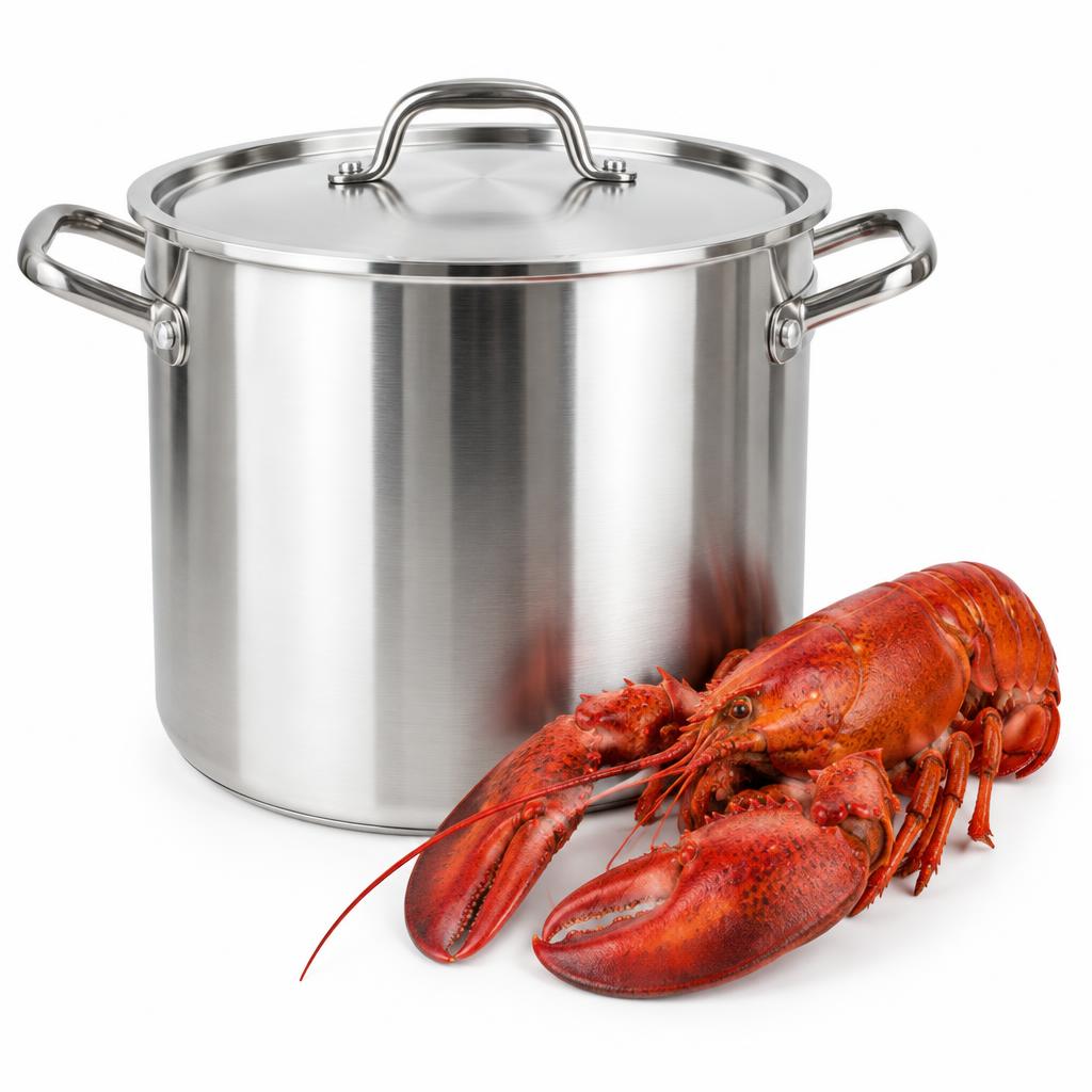 Seafood Stockpot — illustrative product photo, not an exact listing. Images and Photos created by www.cheap-beach-house.com