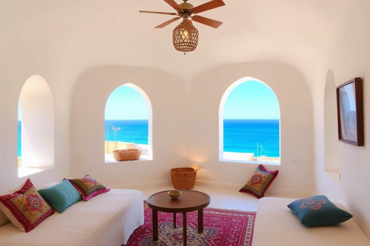Marsa Alam reef chalet — cheap beach house for sale in Marsa Alam, Egypt, gallery view 3 showing beachfront, interiors or neighbourhood. Images and Photos created by www.cheap-beach-house.com