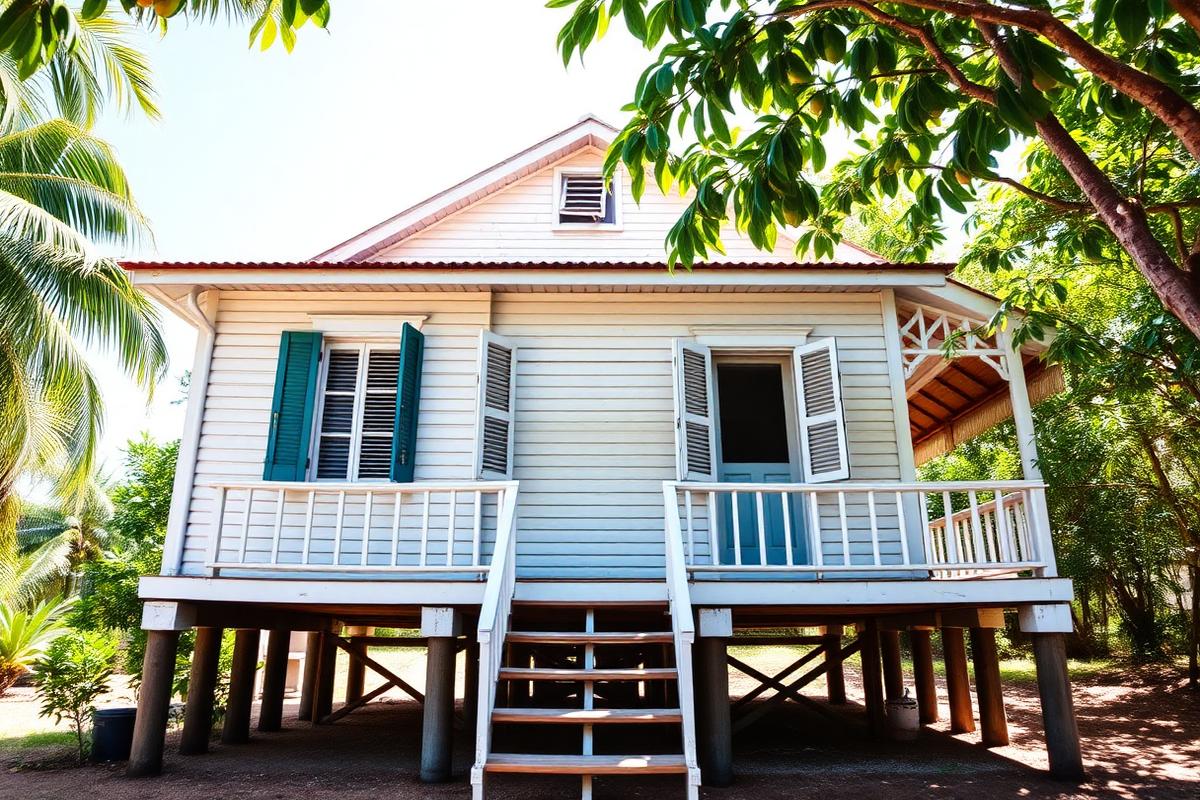 Georgetown seawall cottage β cheap beach house for sale in Georgetown, Guyana listed at $79,000. Images and Photos created by www.cheap-beach-house.com
