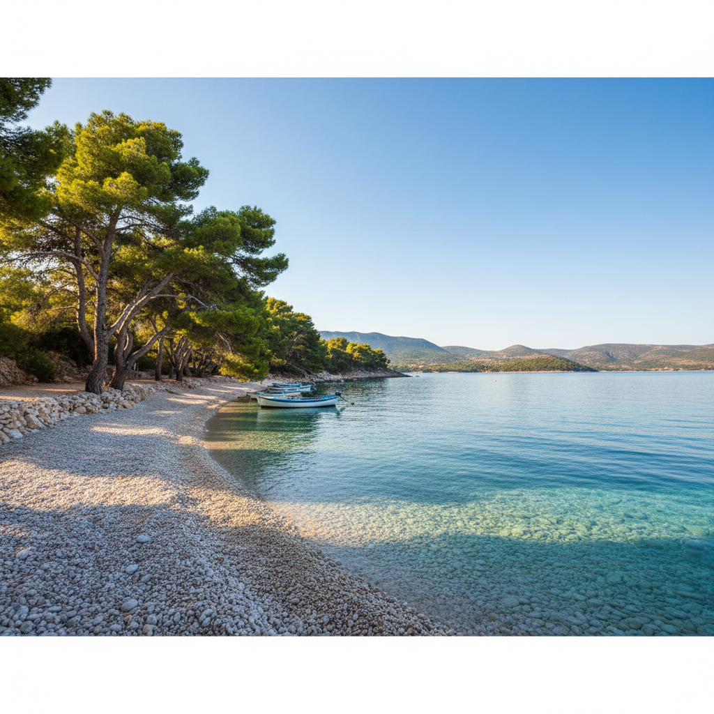 Peljesac peninsula fisherman house — cheap beach house for sale in Trpanj, Croatia, gallery view 3 showing beachfront, interiors or neighbourhood. Images and Photos created by www.cheap-beach-house.com