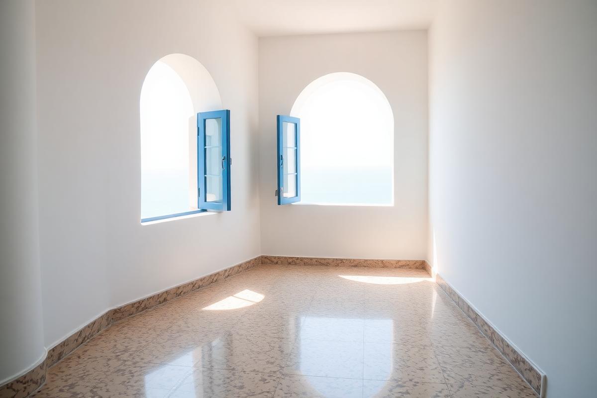 Sidi Ifni art-deco townhouse — cheap beach house for sale in Sidi Ifni, Morocco, gallery view 1 showing beachfront, interiors or neighbourhood. Images and Photos created by www.cheap-beach-house.com