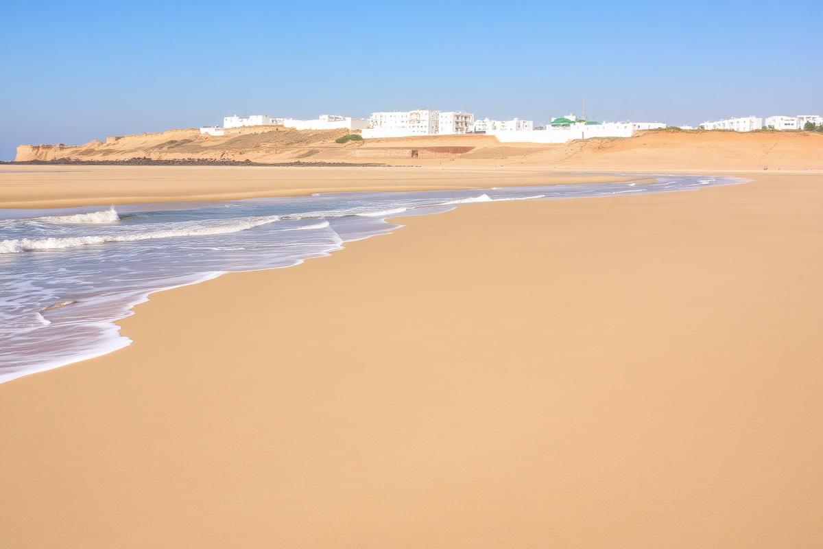 Asilah ramparts medina house — cheap beach house for sale in Asilah, Morocco, gallery view 3 showing beachfront, interiors or neighbourhood. Images and Photos created by www.cheap-beach-house.com
