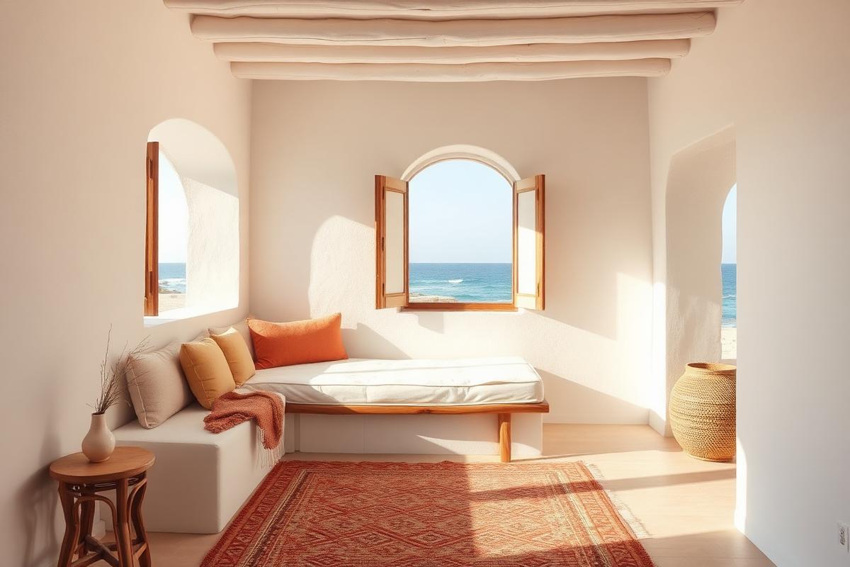 Imsouane surf shack — cheap beach house for sale in Imsouane, Morocco, gallery view 1 showing beachfront, interiors or neighbourhood. Images and Photos created by www.cheap-beach-house.com
