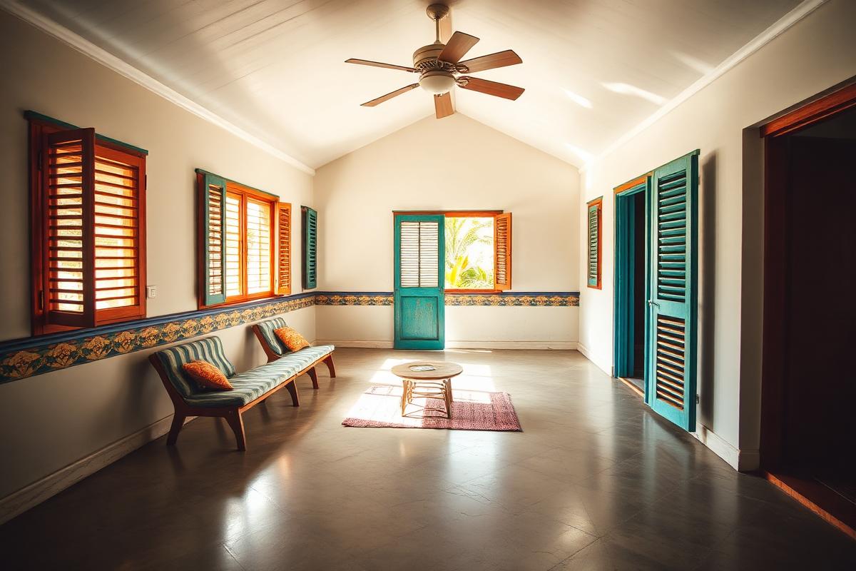 Progreso malecon bungalow — cheap beach house for sale in Progreso, Mexico, gallery view 1 showing beachfront, interiors or neighbourhood. Images and Photos created by www.cheap-beach-house.com
