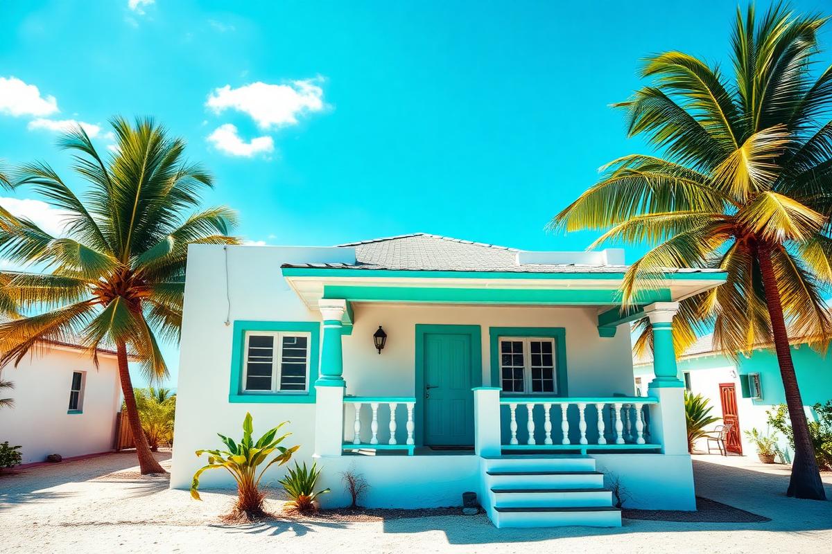 Progreso malecon bungalow — beach house under $100K USD in Progreso, Mexico. Images and Photos created by www.cheap-beach-house.com