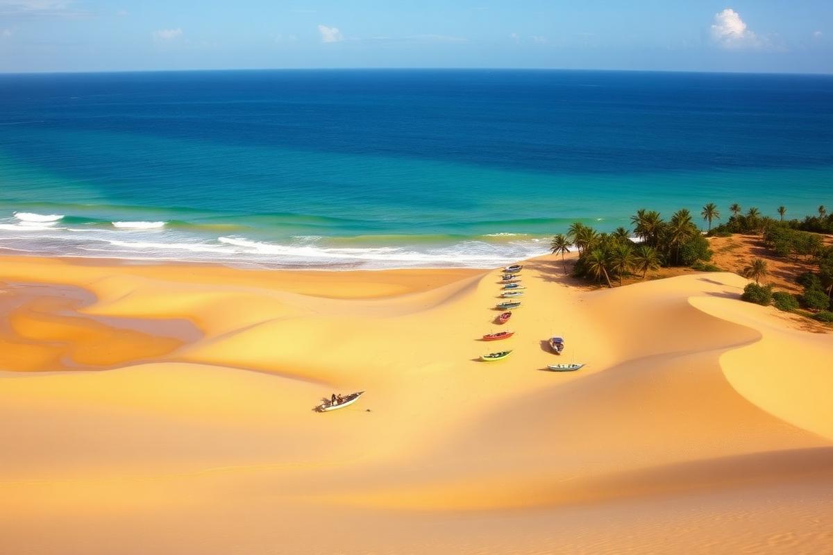 Tofo dune house — cheap beach house for sale in Tofo, Mozambique, gallery view 2 showing beachfront, interiors or neighbourhood. Images and Photos created by www.cheap-beach-house.com