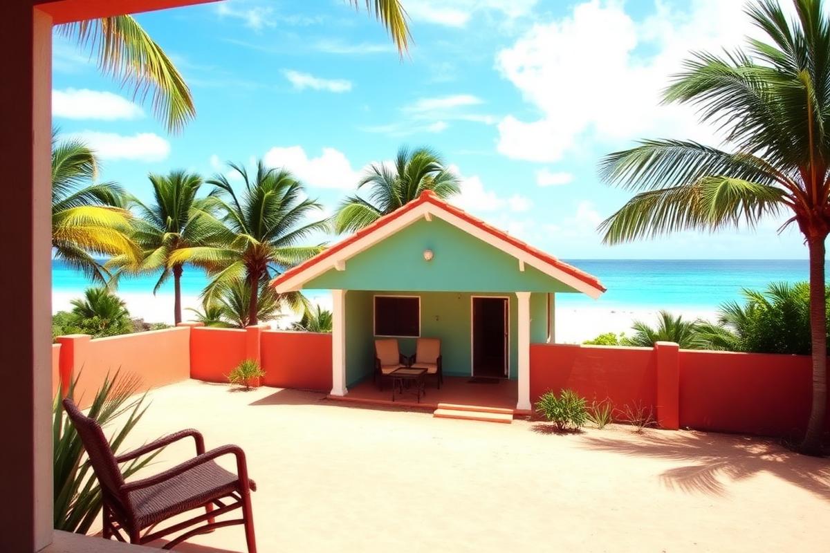 Vilanculos casa with archipelago views — cheap beach house for sale in Vilanculos, Mozambique listed at MZN 5,400,000. Images and Photos created by www.cheap-beach-house.com