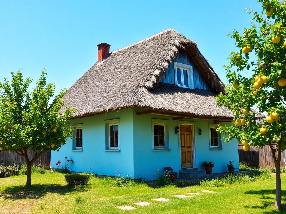 Sfântu Gheorghe delta beach house — beach house under $100K USD in Sfântu Gheorghe, Romania. Images and Photos created by www.cheap-beach-house.com