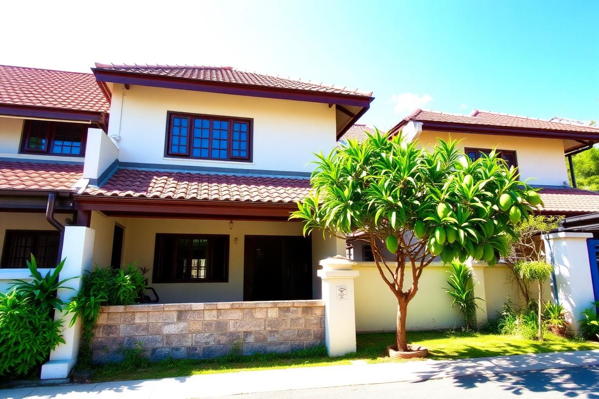 Hua Hin townhouse near the royal beach — beach house under $100K USD in Hua Hin, Thailand. Images and Photos created by www.cheap-beach-house.com