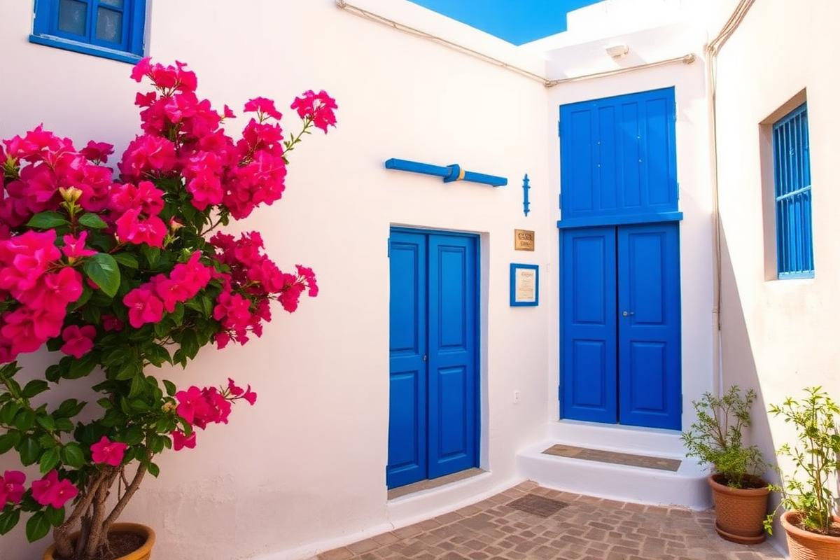 Mahdia medina sea-view house — cheap beach house for sale in Mahdia, Tunisia listed at TND 210,000. Images and Photos created by www.cheap-beach-house.com