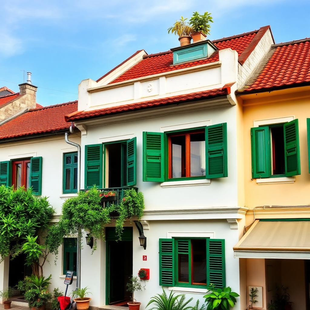 Ha Long City townhouse near the bay — beach house under $100K USD in Ha Long, Vietnam. Images and Photos created by www.cheap-beach-house.com